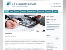 Tablet Screenshot of jjbusinessservice.com